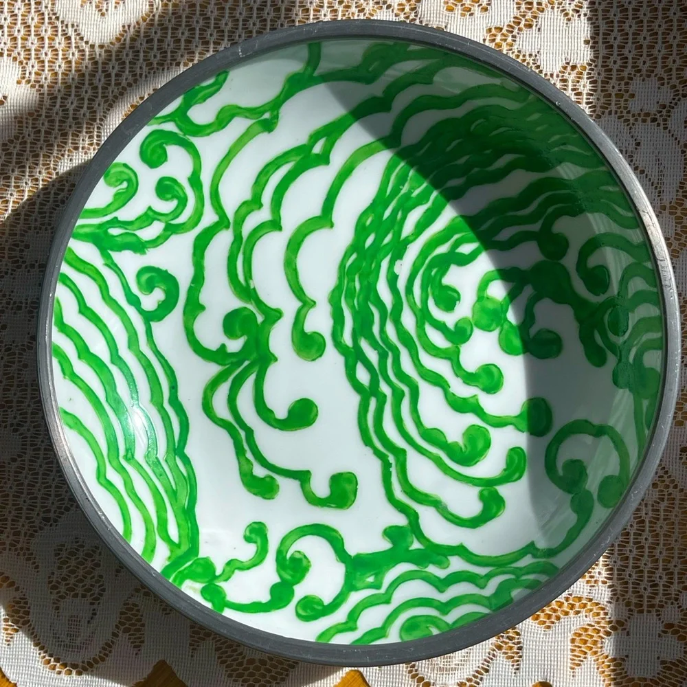 Saks 5th Ave vintage ceramic dish for display - Picture 5 of 7